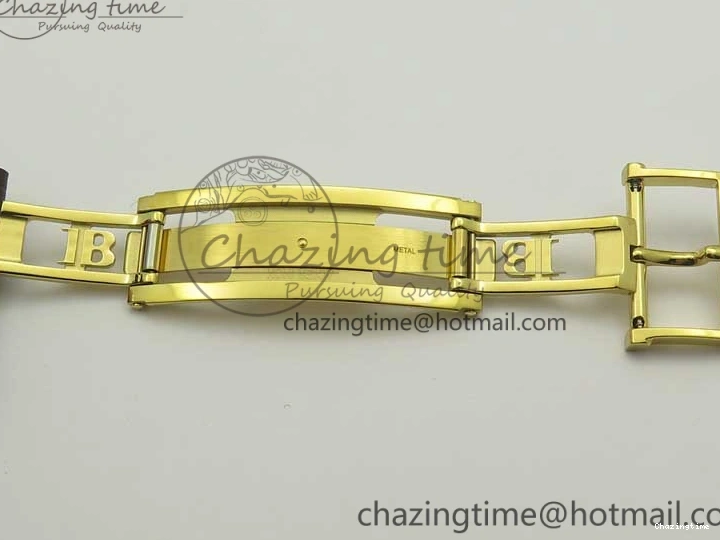 0318 WellDesigned Villeret 6651 YG ZF 1:1 Best Edition White Dial on Brown Leather Strap A 8000